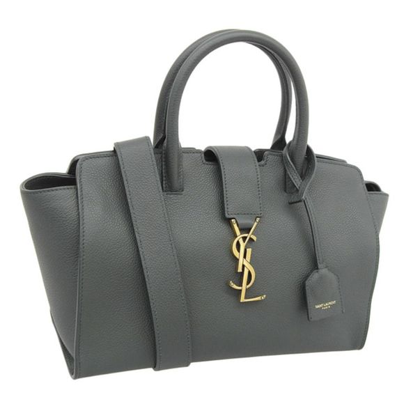 Saint Laurent Shoulder Bag Handbag Leather Green - Picture 1 of 5